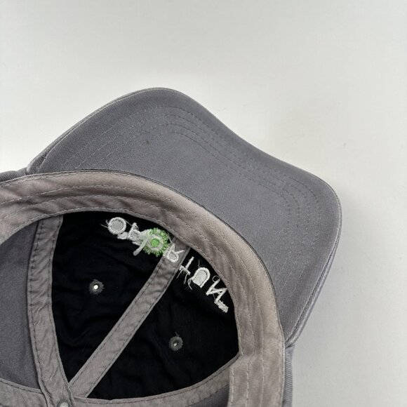 Oportun Baseball Hat Embroidered Adjustable Strap Back Cap Gray 100% Cotton - Picture 8 of 10